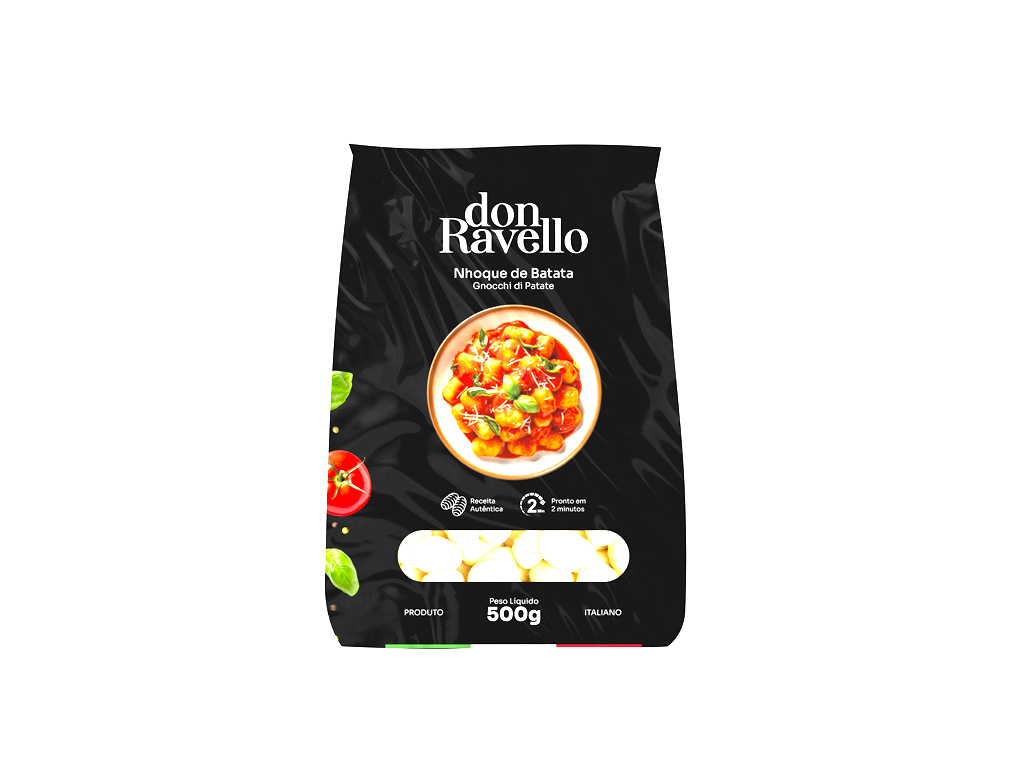 NHOQUE DE BATATA DON RAVELLO 500 G (CX 8 PCT)